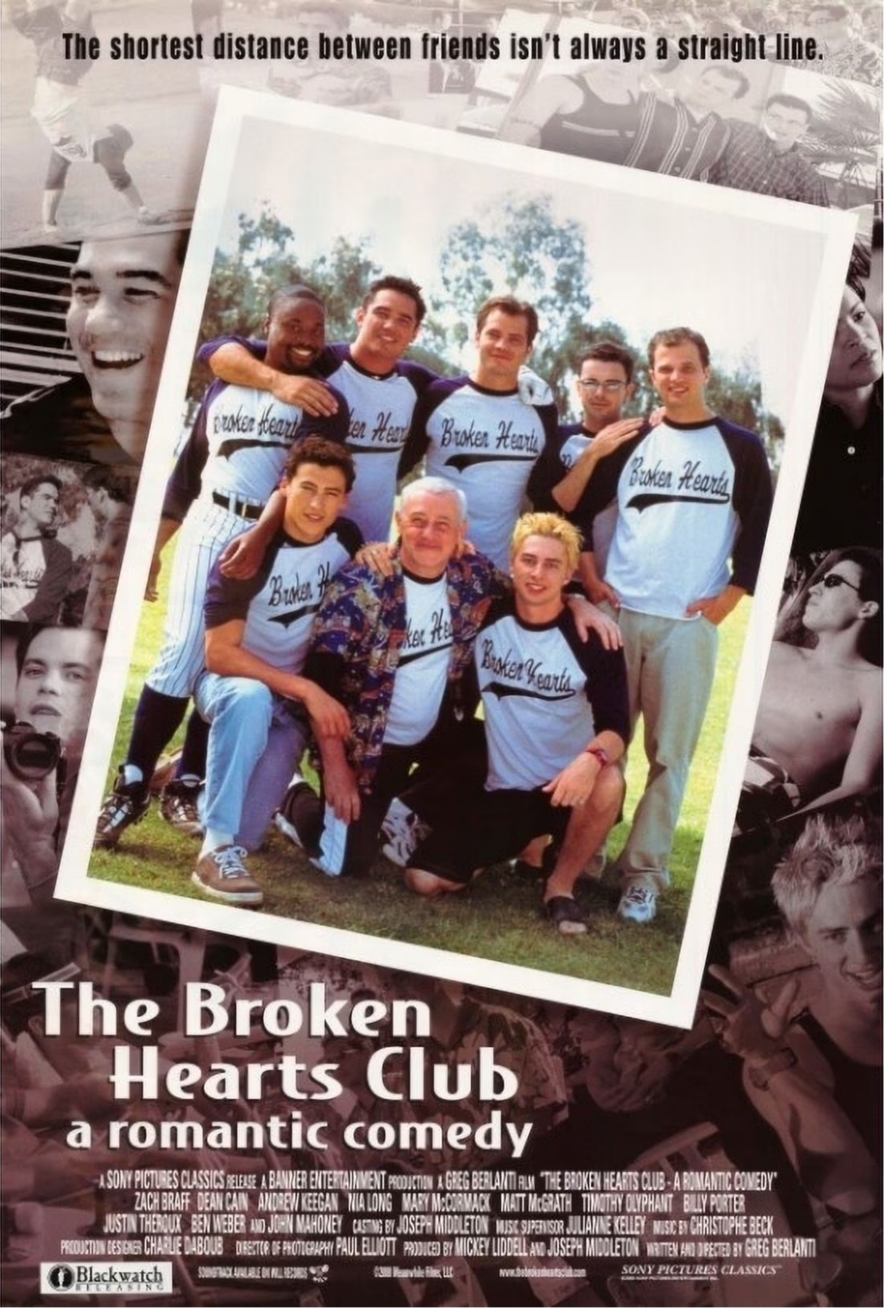 Movie poster for the Broken Hearts Club.